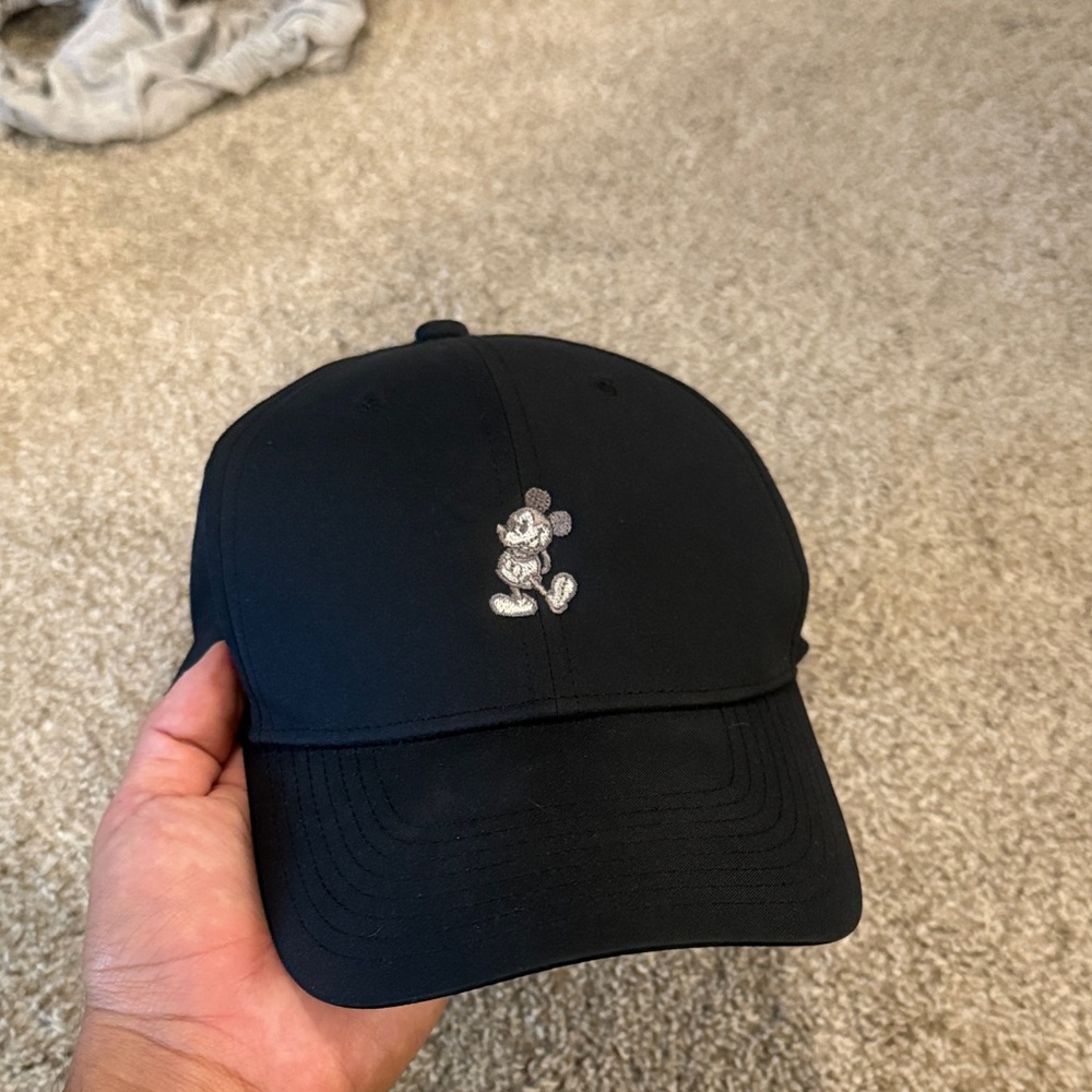 Disney Black Hat with Embroidered Character